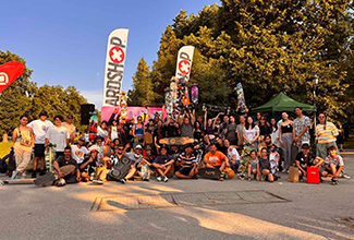 Riding into summer: the exciting 'back to the roots - longboard tour' with CANYON and ASBIS